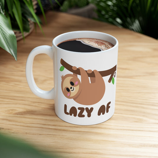 Lazy AF Sloth Mug