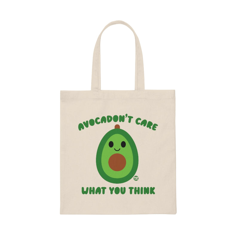 Load image into Gallery viewer, Avocadon&#39;t Care What You Think Tote
