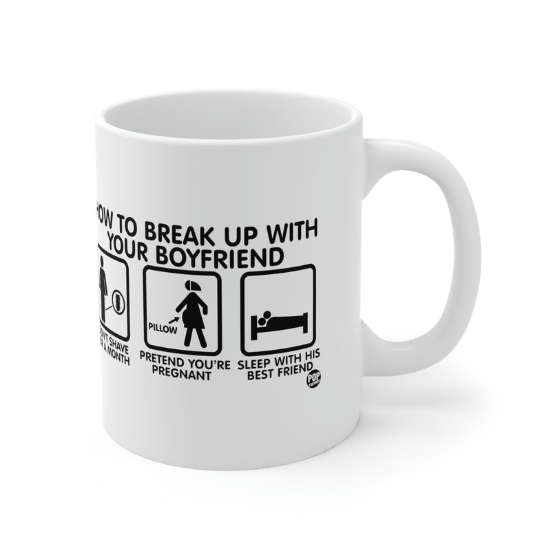 Load image into Gallery viewer, How To Break Up With Boyfriend Mug
