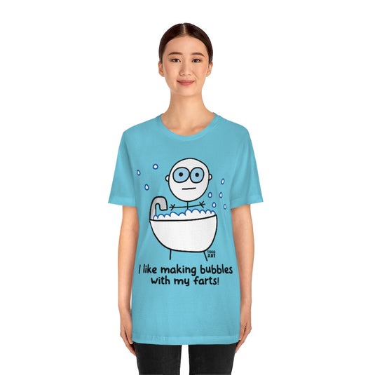 Stickboy Fart Bubbles Unisex Tee