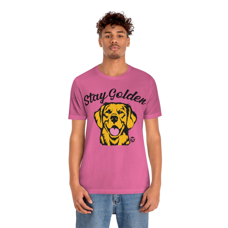 Load image into Gallery viewer, Stay Golden Retriever Unisex Tee
