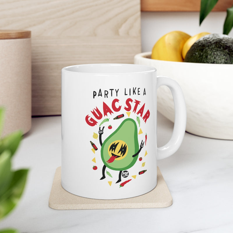 Load image into Gallery viewer, Party Like Guac Star Mug
