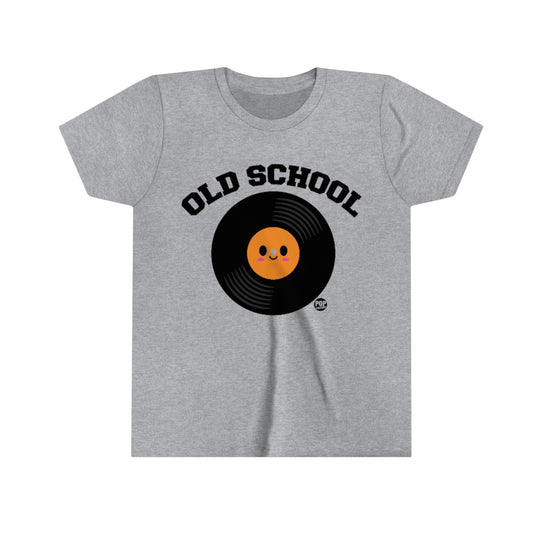 Old School Record Youth Short Sleeve Tee