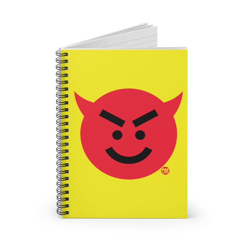 Load image into Gallery viewer, Devil Smiley Face Notebook
