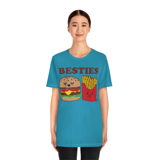 Besties Burger And Fry Unisex Tee