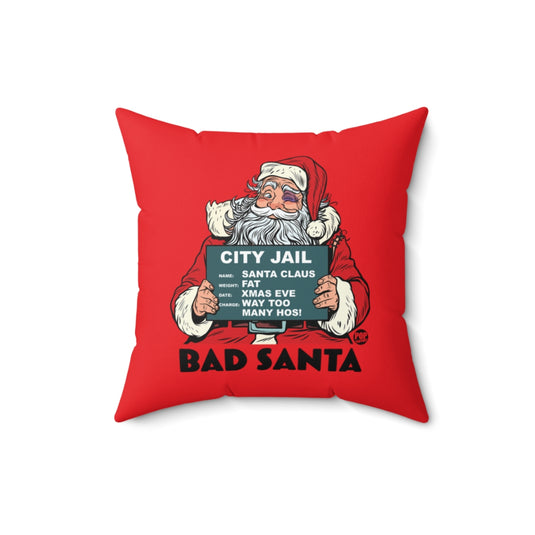 Bad Santa Pillow