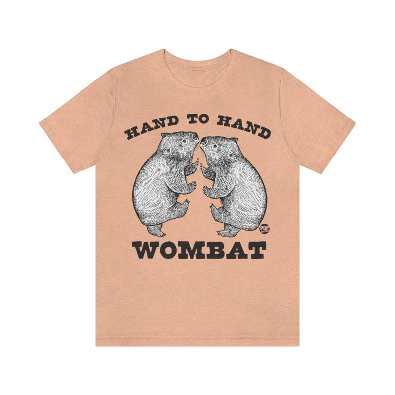 Load image into Gallery viewer, Hand To Hand Wombat Unisex Tee
