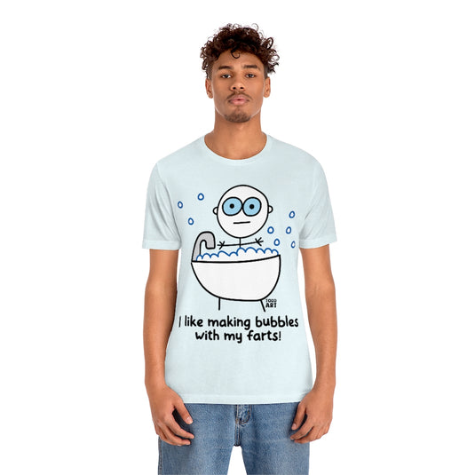 Stickboy Fart Bubbles Unisex Tee