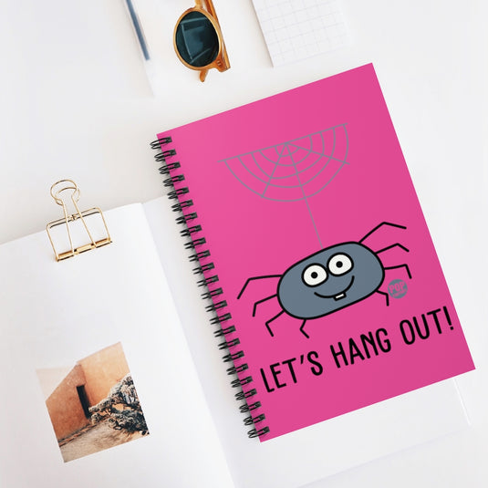 Let's Hang Out Spider Notebook