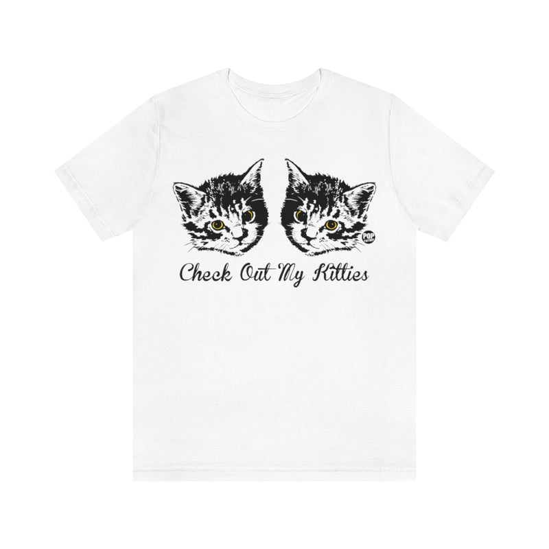 Load image into Gallery viewer, Check Out My Kitties Unisex Tee
