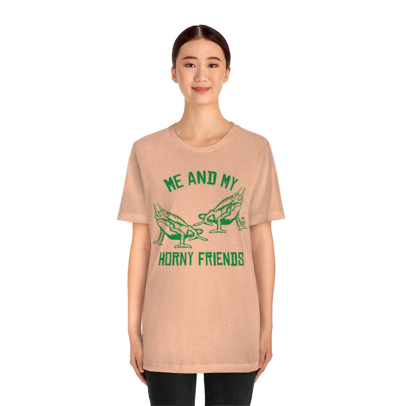 Load image into Gallery viewer, Horny Friends Horned Toad Unisex Tee
