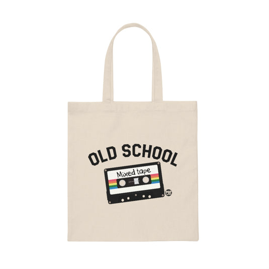 Old School Mixed Tape Tote