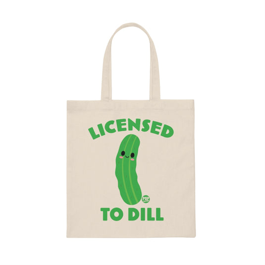 Licensed To Dill Tote