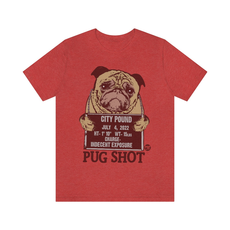 Load image into Gallery viewer, Pug Shot City Pound Unisex Tee
