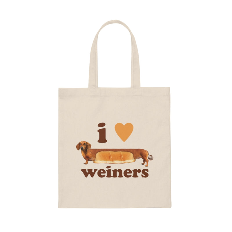 Load image into Gallery viewer, I Love Weiners Dog Tote
