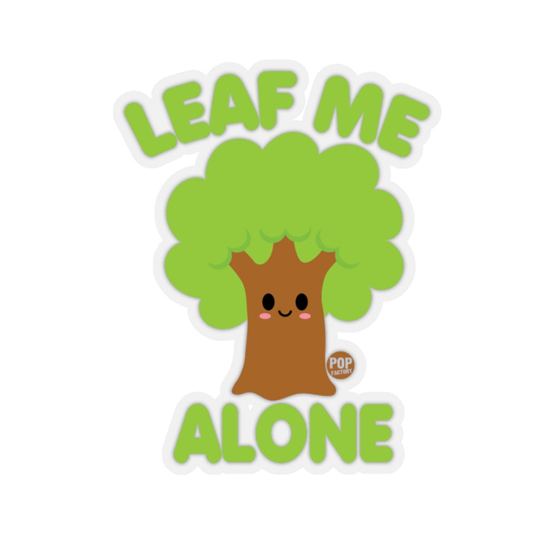 Load image into Gallery viewer, Leaf Me Alone Tree Sticker
