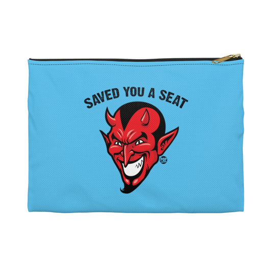 Saved You A Seat Devil Zip Pouch