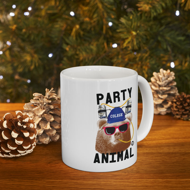 Load image into Gallery viewer, Party Animal Bear Mug
