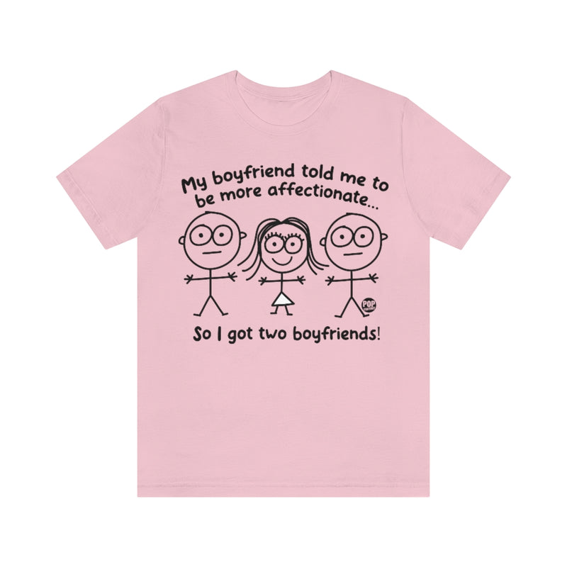 Load image into Gallery viewer, Two Boyfriends Girl Unisex Tee
