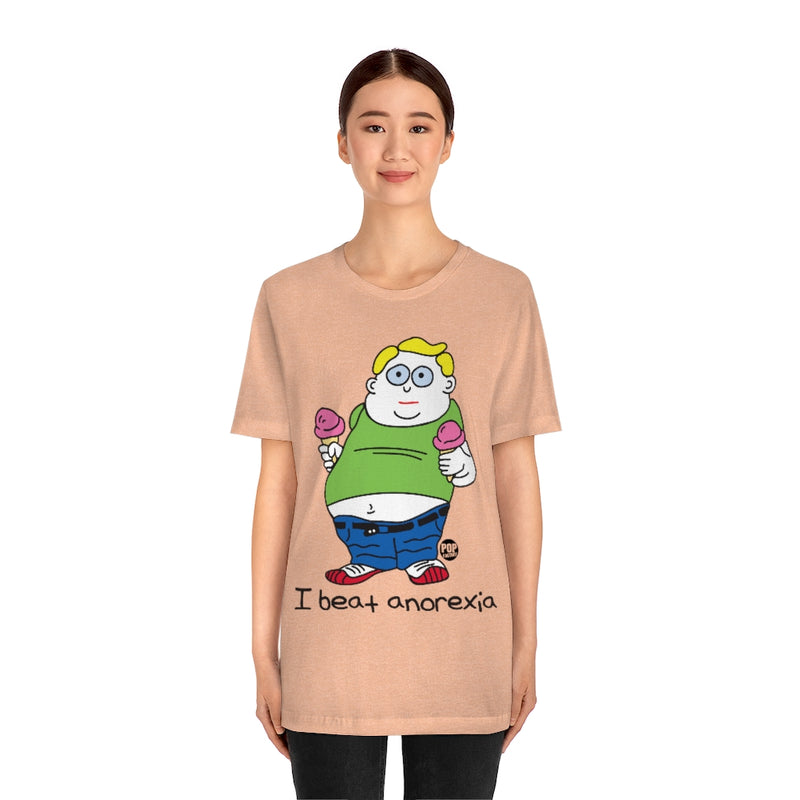 Load image into Gallery viewer, I Beat Anorexia Unisex Tee
