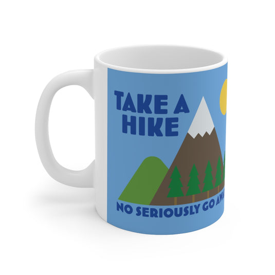 Take A Hike Leave Mug