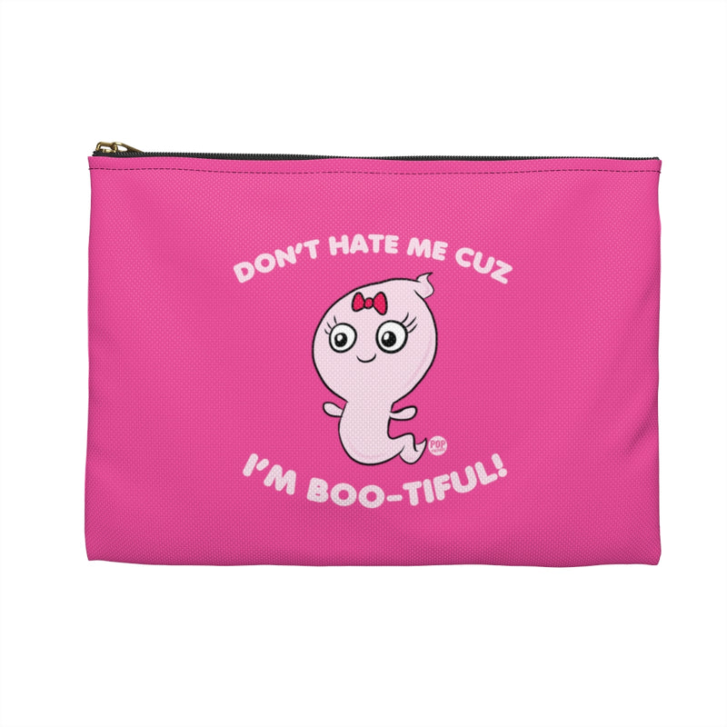 Load image into Gallery viewer, Don&#39;t Hate Me Bootiful Zip Pouch
