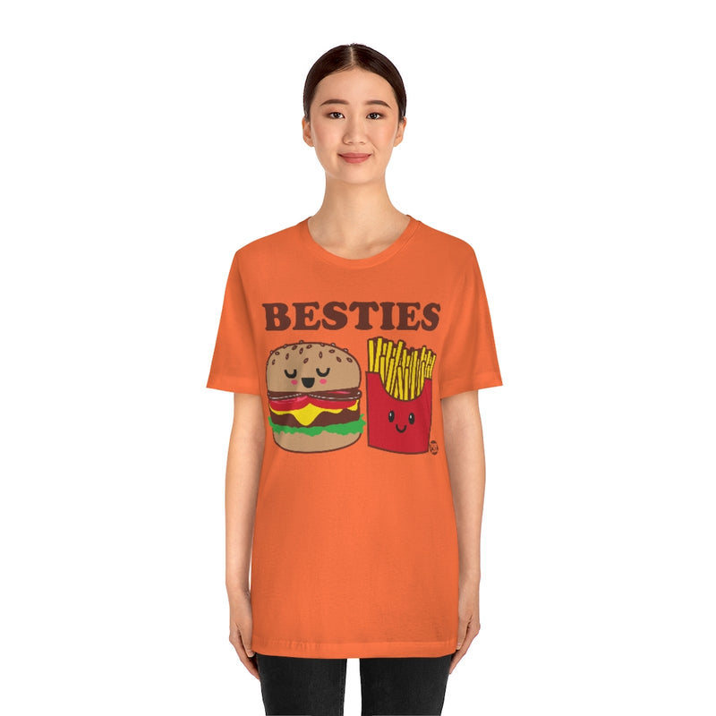 Load image into Gallery viewer, Besties Burger And Fry Unisex Tee
