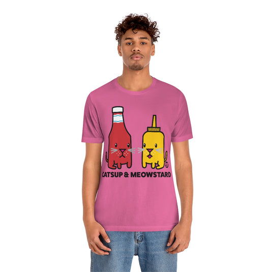 Catsup And Meowstard Unisex Tee