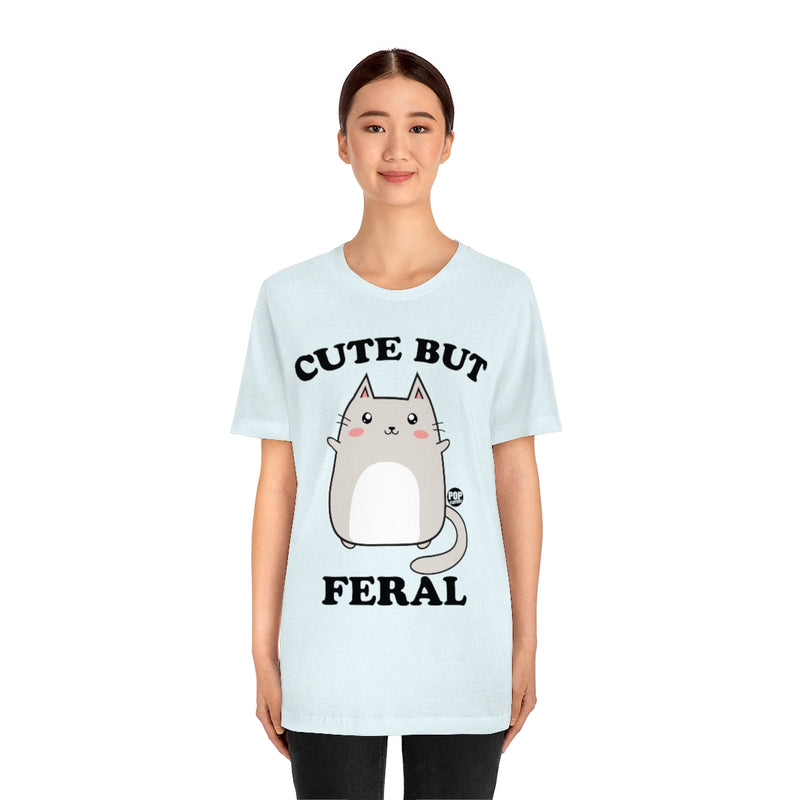 Load image into Gallery viewer, Cute But Feral Unisex Tee
