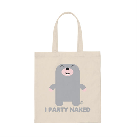 I Party Naked Mole Tote