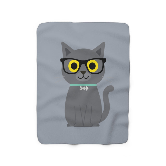 Bow Wow Meow Chartreux Blanket