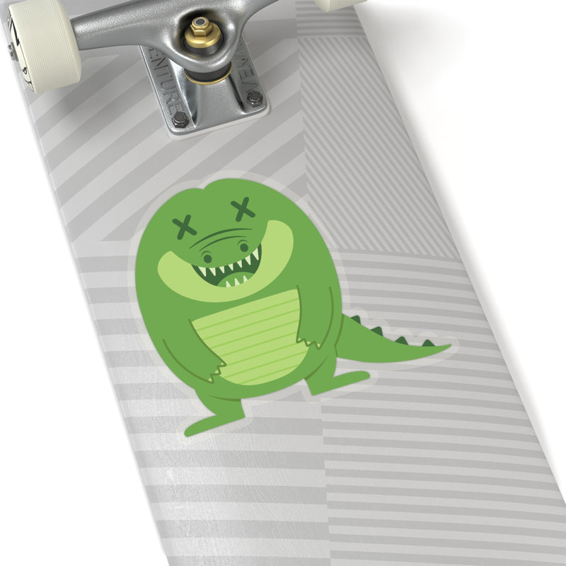 Load image into Gallery viewer, Deadimals Alligator Sticker
