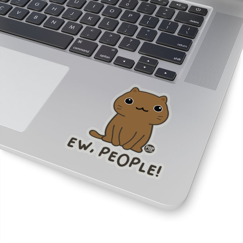 Load image into Gallery viewer, Ew People Cat Sticker

