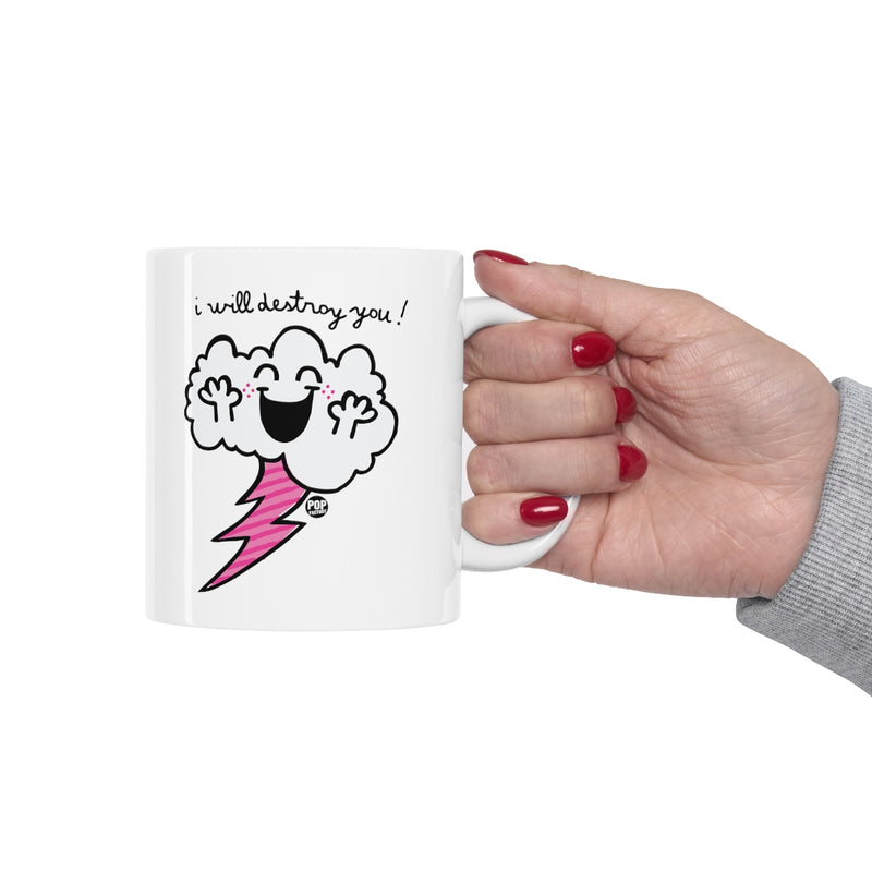 Load image into Gallery viewer, I Will Destroy You Cloud Mug
