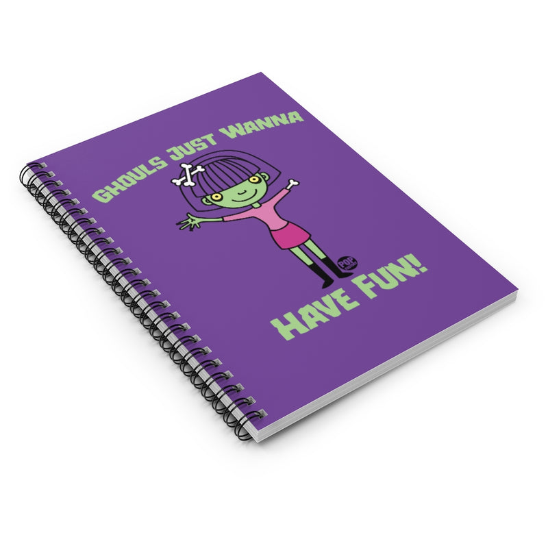 Load image into Gallery viewer, Ghouls Just Wanna Have Fun Notebook
