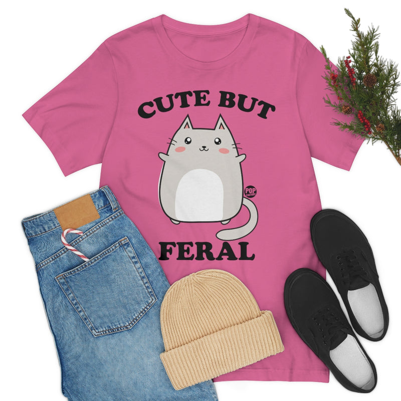 Load image into Gallery viewer, Cute But Feral Unisex Tee
