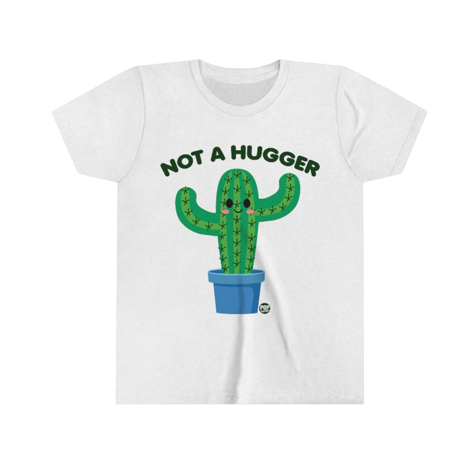 Not A Hugger Cactus Youth Short Sleeve Tee