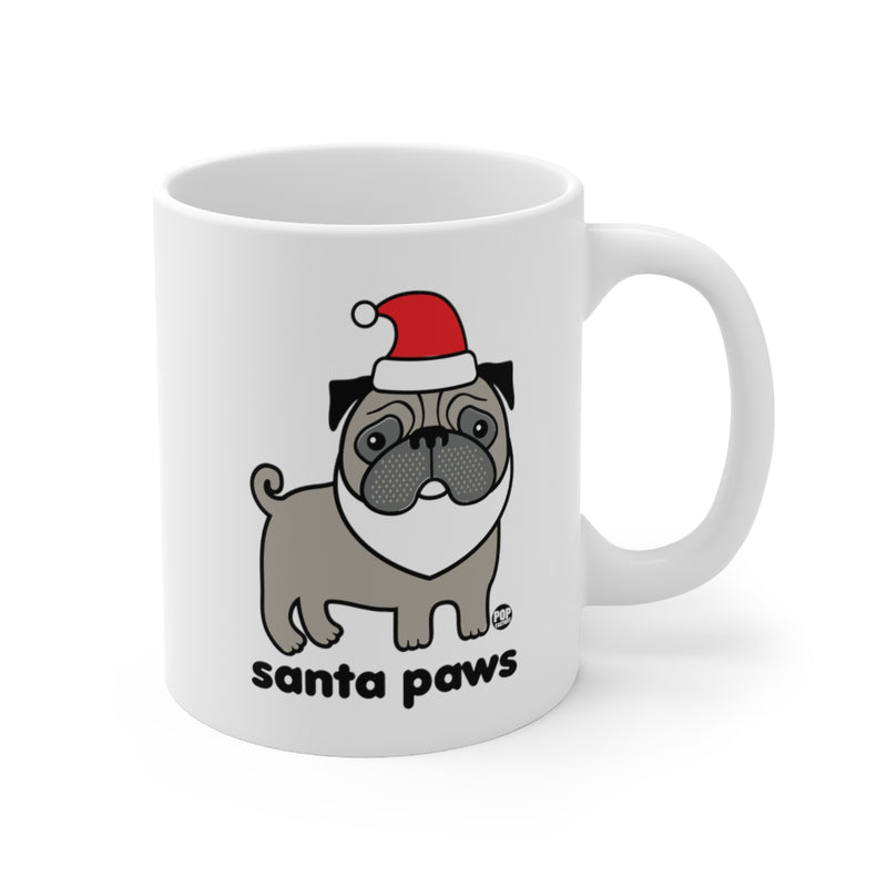 Load image into Gallery viewer, Santa Paws Pug Mug
