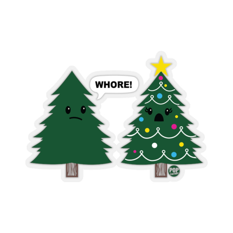 Load image into Gallery viewer, Xmas Tree Whore Sticker
