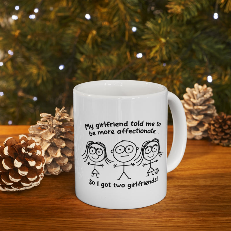 Load image into Gallery viewer, Two Girlfriends Boy Mug

