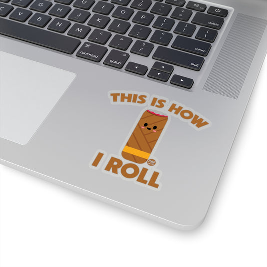 How I Roll Cigar Sticker