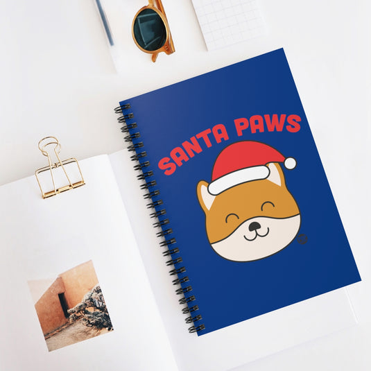 Santa Paws Dog Notebook