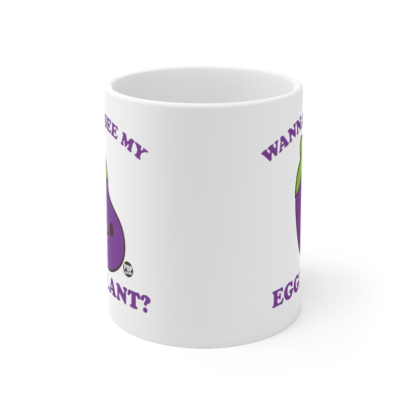 Load image into Gallery viewer, Wanna See My Eggplant Mug
