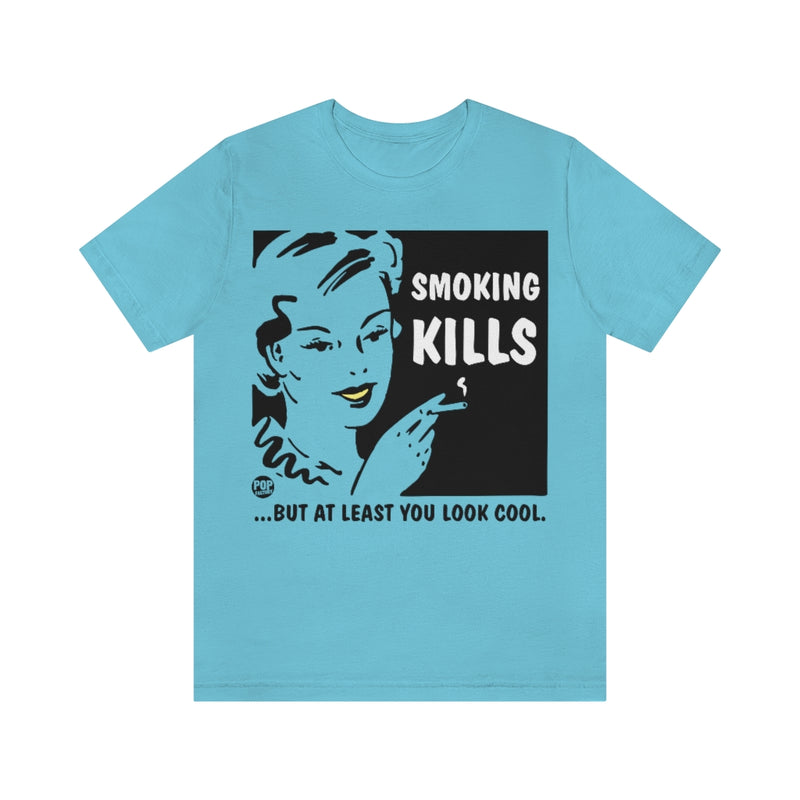 Load image into Gallery viewer, Smoking Kills Look Cool Unisex Tee
