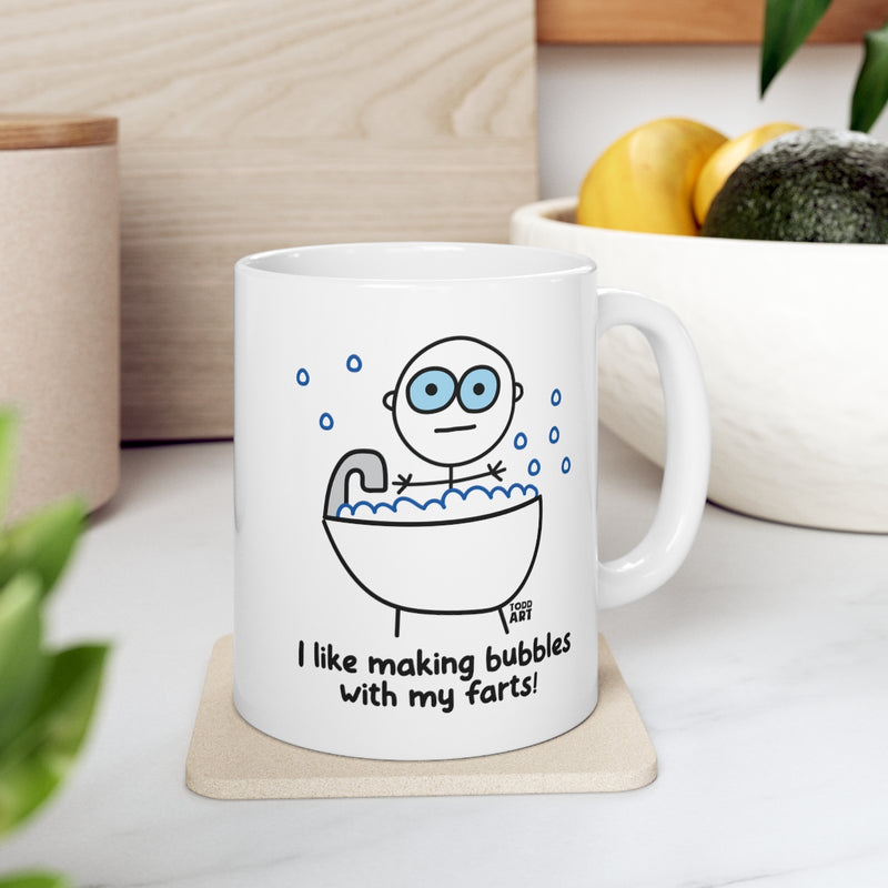 Load image into Gallery viewer, Stickboy Fart Bubbles Mug

