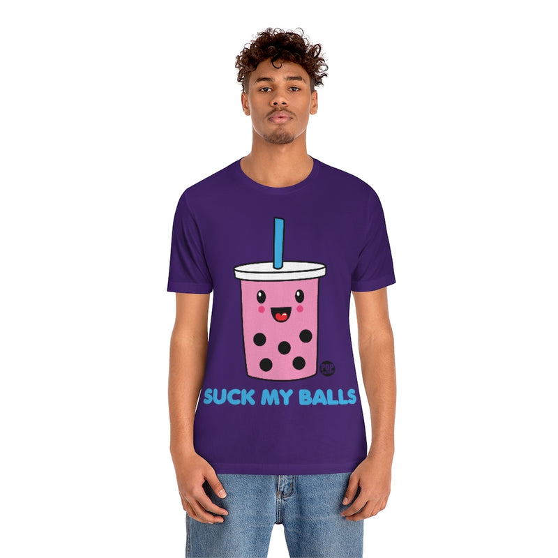 Load image into Gallery viewer, Suck My Balls Boba Unisex Tee
