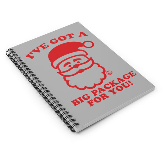 Santa Big Package Notebook