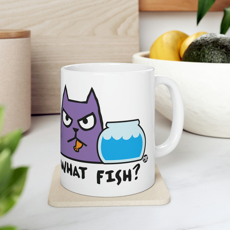 Load image into Gallery viewer, What Fish Cat Coffee Mug
