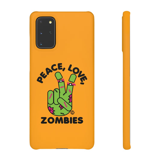 Peace Love Zombies Phone Case