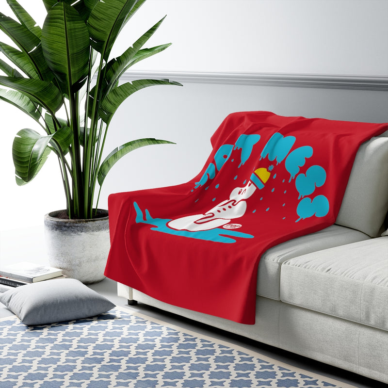 Load image into Gallery viewer, Hot Mess Snowman Blanket

